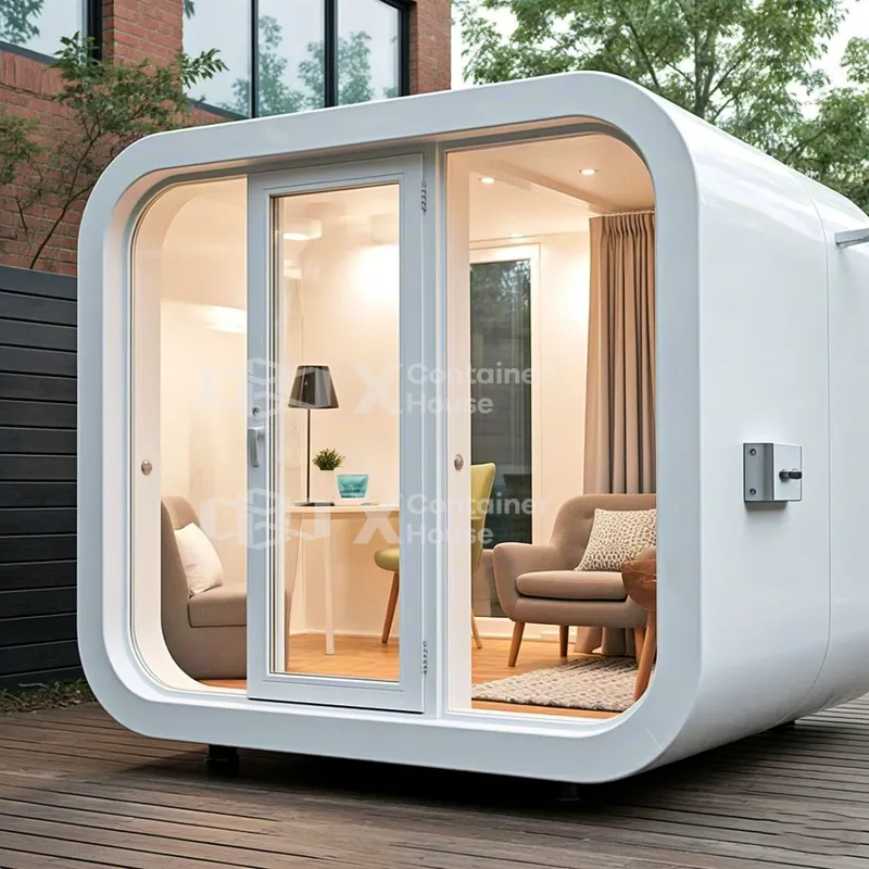 Safe Insulated Apple Capsule House DIY Manufacturer Design