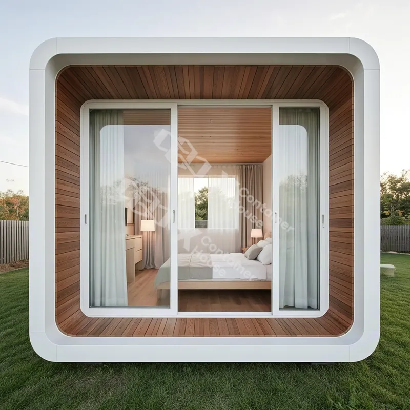 Luxury Prefab Apple Capsule Home Villas Premium Frame Option