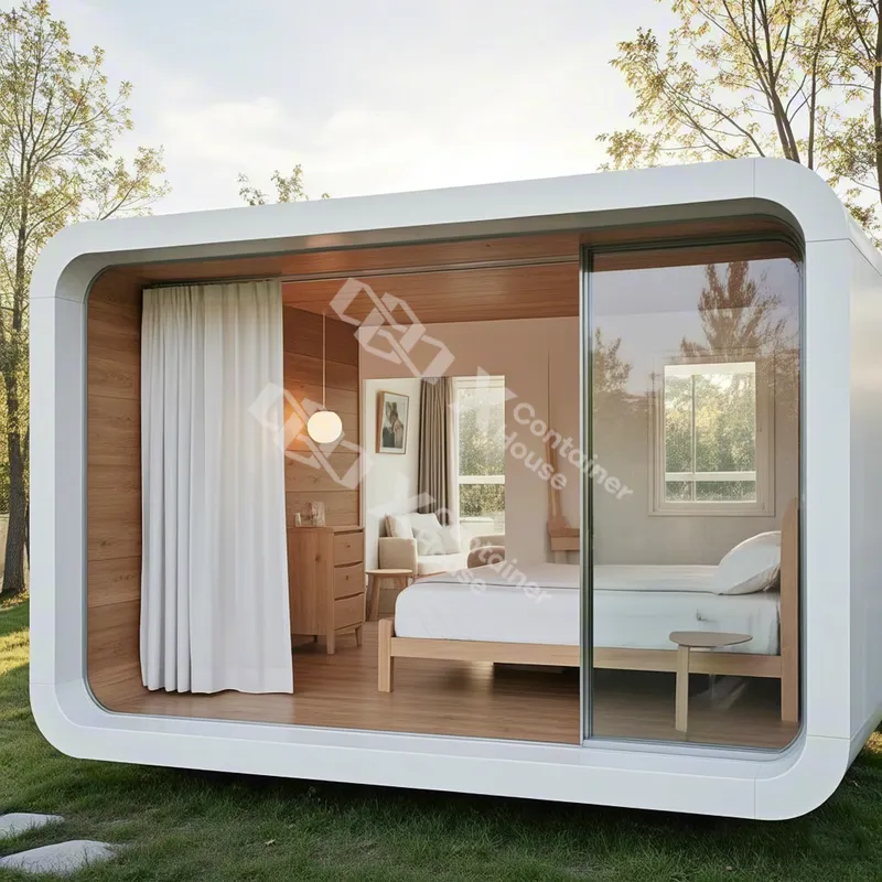 Modern Luxury Apple Capsule Prefab House Mobile Living Space