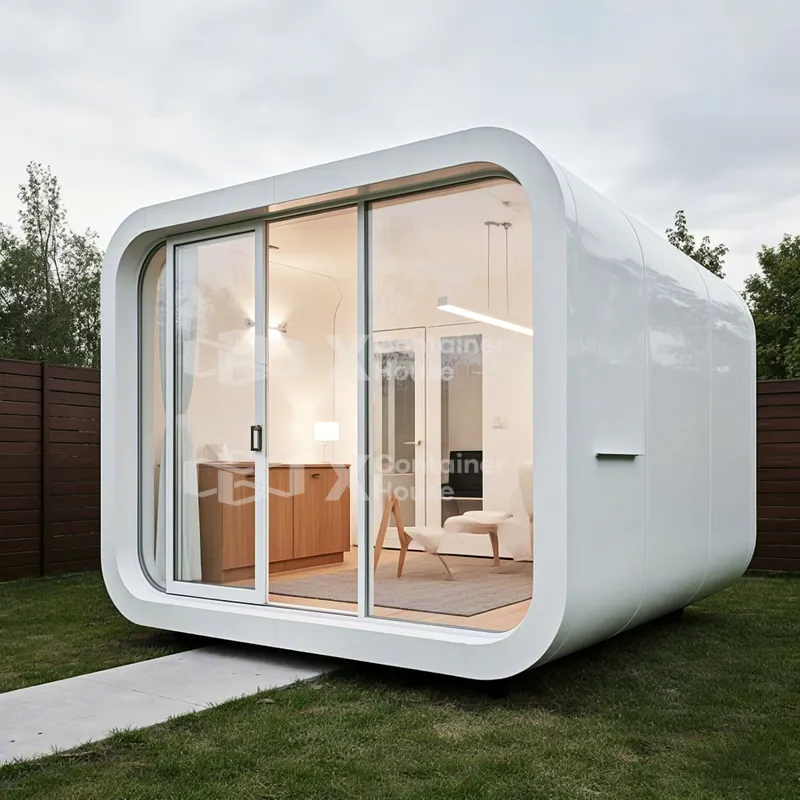 Modern Luxury Apple Capsule Prefab House Mobile Living Space