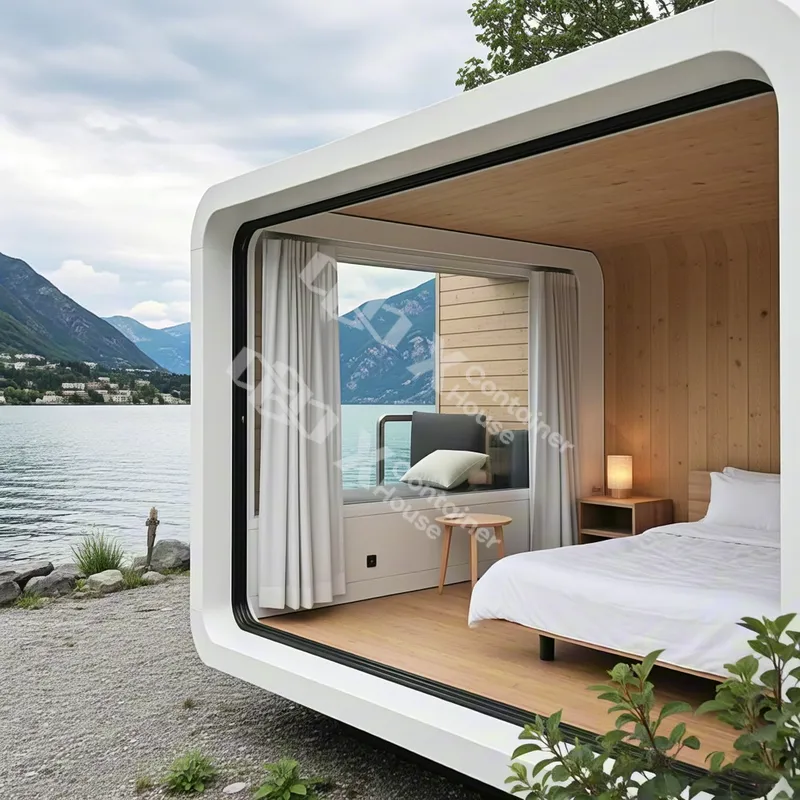 Modern Luxury Apple Capsule Prefab House Mobile Living Space