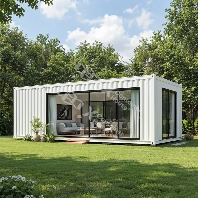 Luxury Flat Pack Prefab House Economic Safe Garden Chalet Home