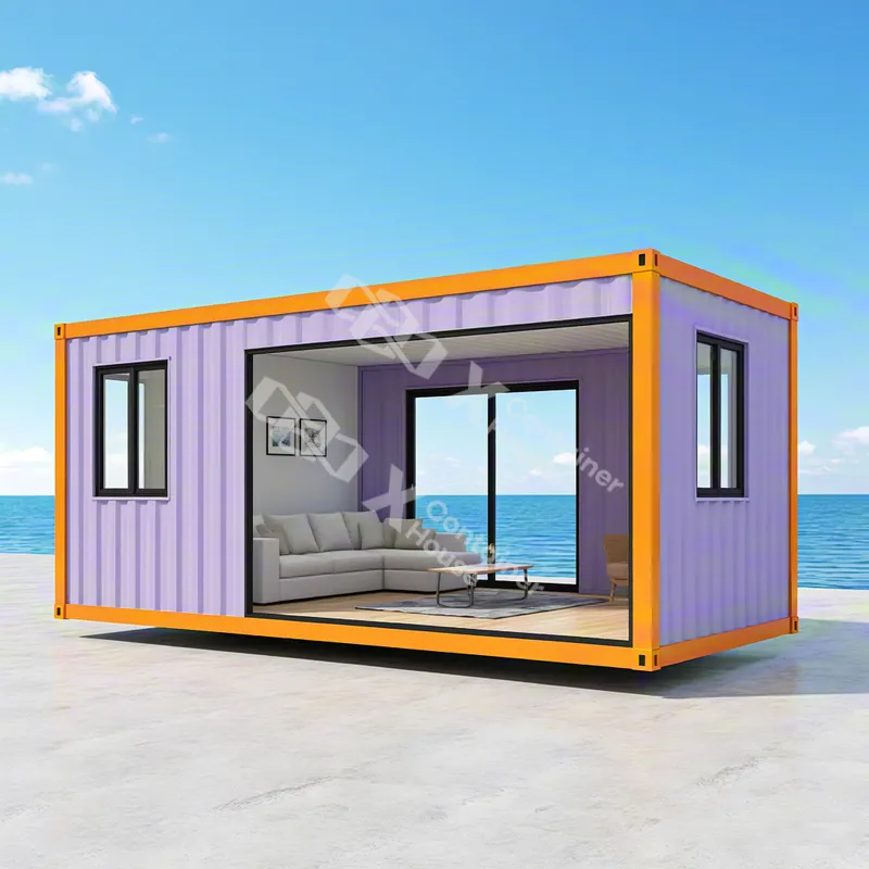 Manufacturer Flat Pack Prefab House Economic Convenient Insulation