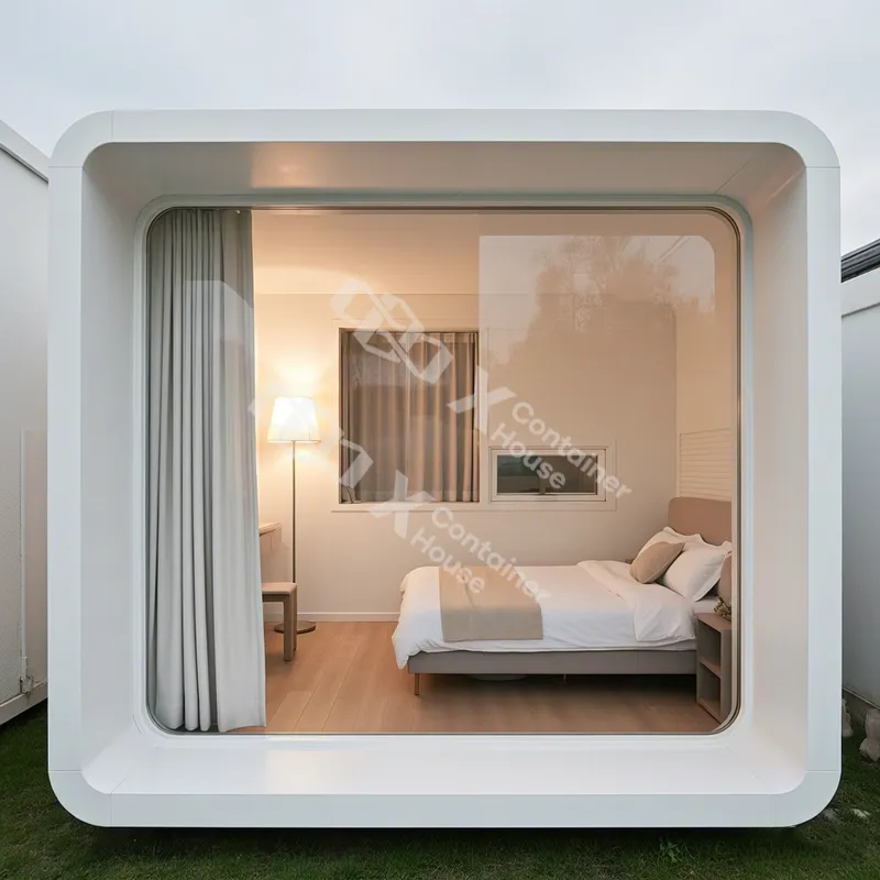 Prefab Apple Capsule House China Manufactured Living