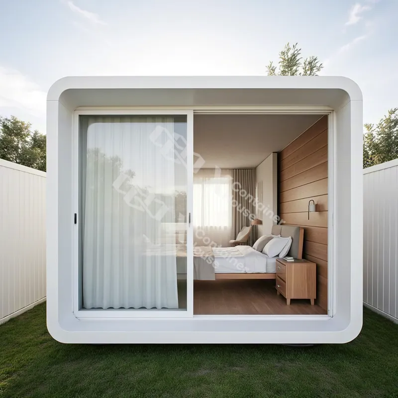 DIY Apple Capsule Home Ready to Move In Modern Prefab Living