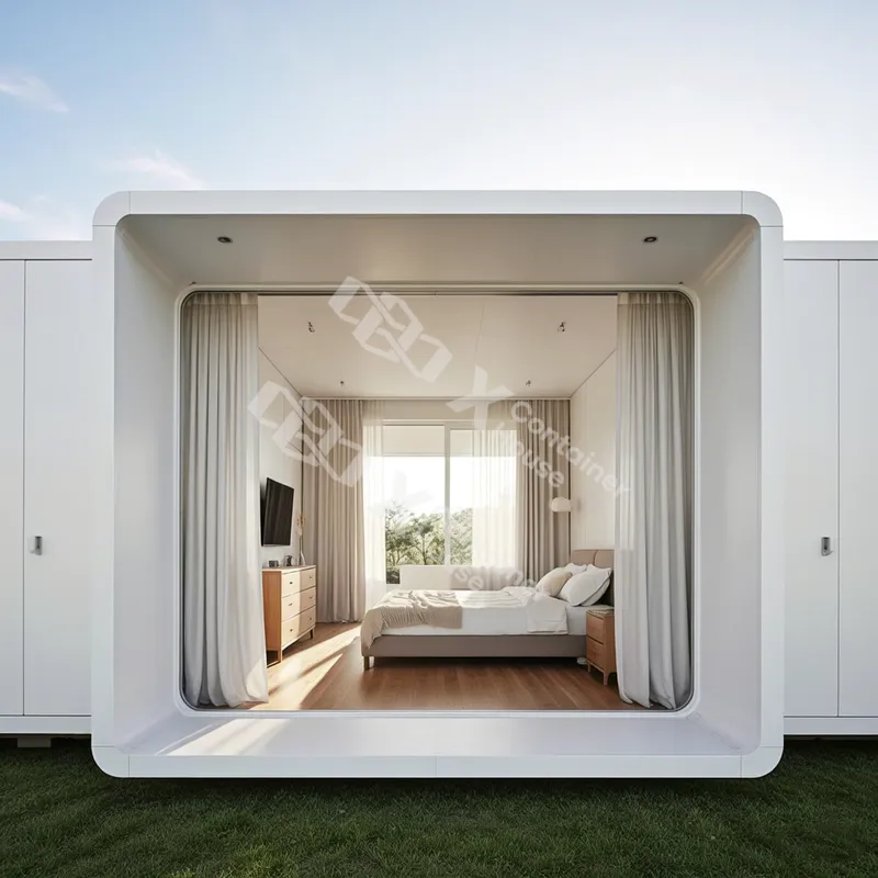 Ecological Apple Capsule House Green Sustainable Living Space