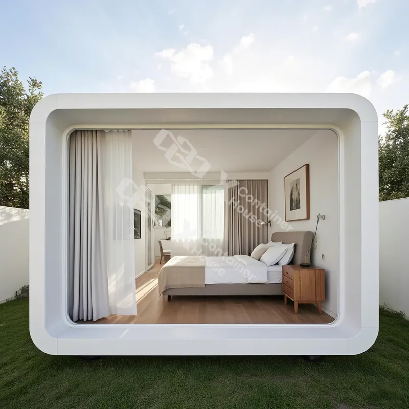 Ecological Apple Capsule House Green Sustainable Living Space