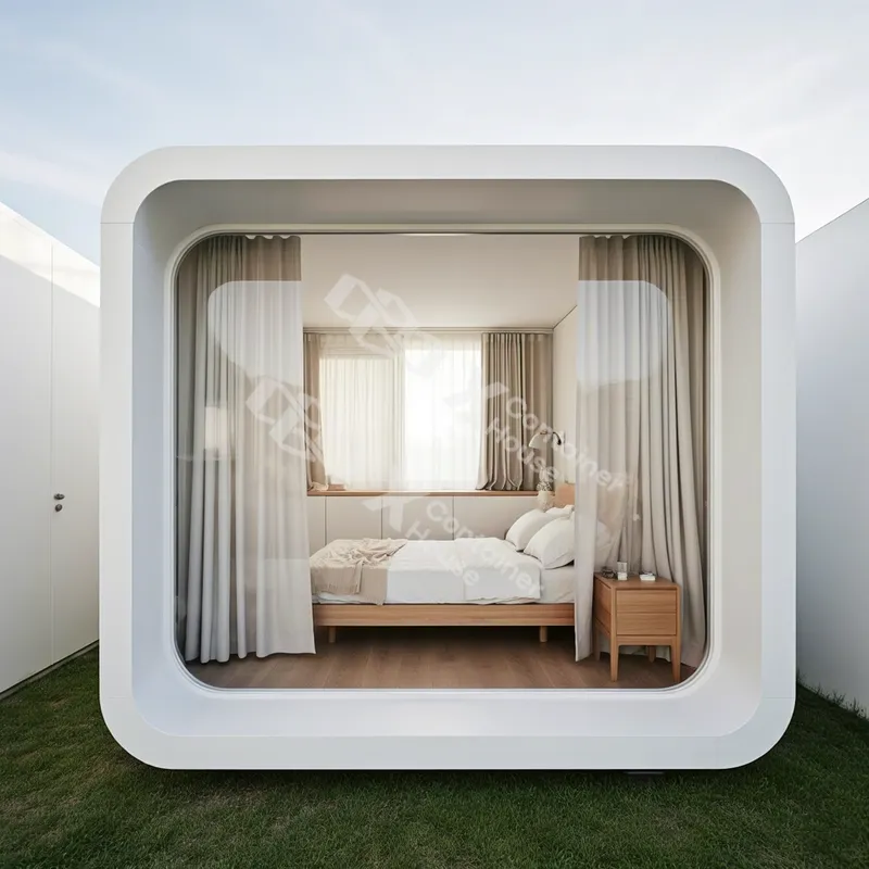 Ecological Apple Capsule House Green Sustainable Living Space