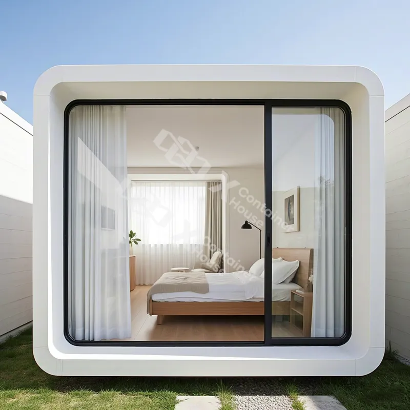 Insulated Apple Capsule House Safe Modern Living Option