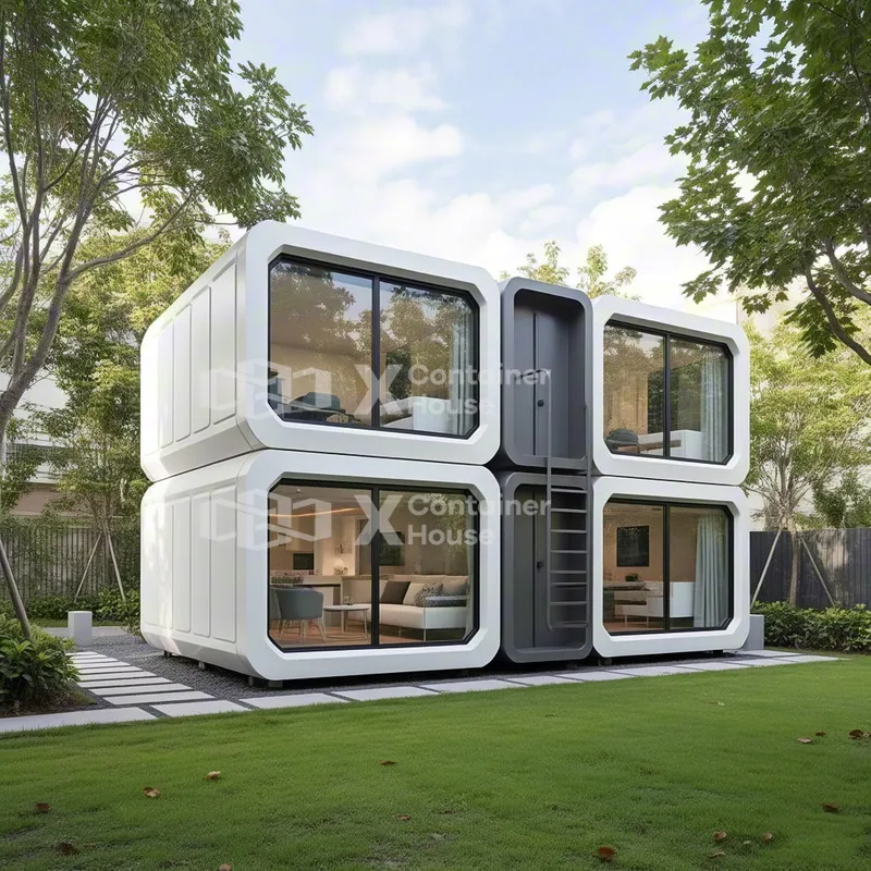 Insulated Apple Capsule House Safe Modern Living Option