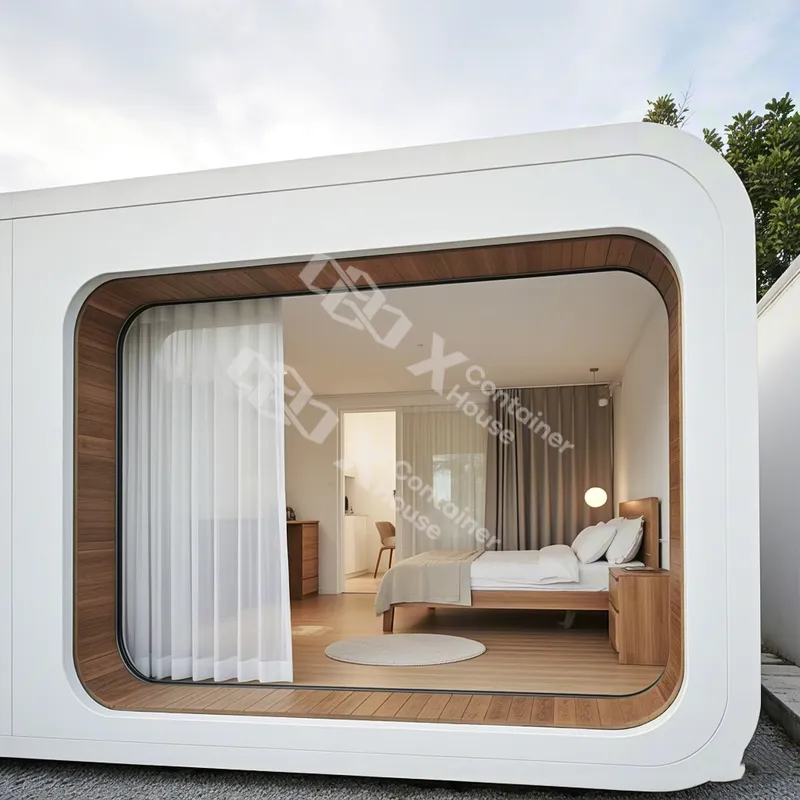 Insulated Apple Capsule House Safe Modern Living Option