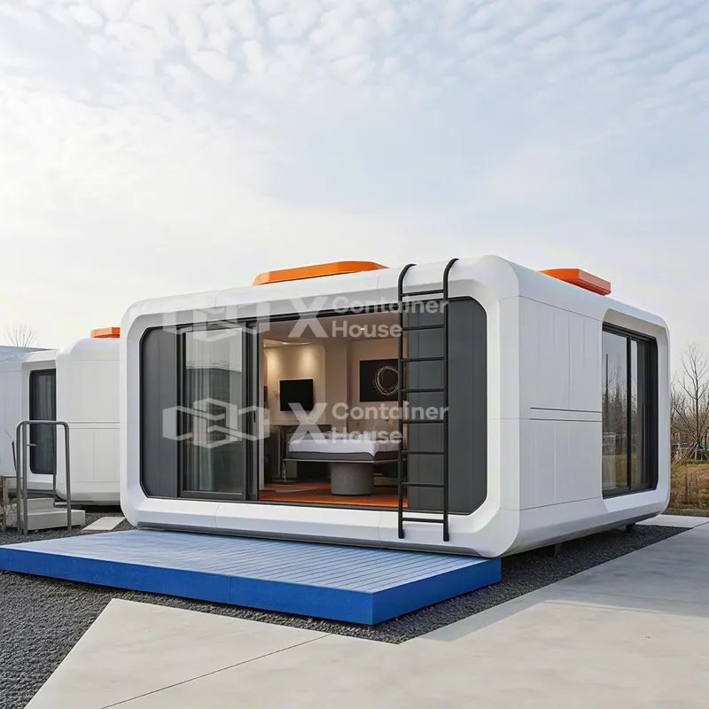 Luxury Apple Capsule Home Modern Prefab Living