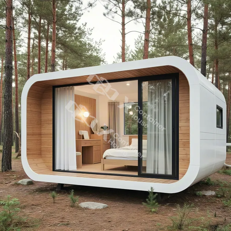 Safe Apple Capsule House Insulated Eco Living