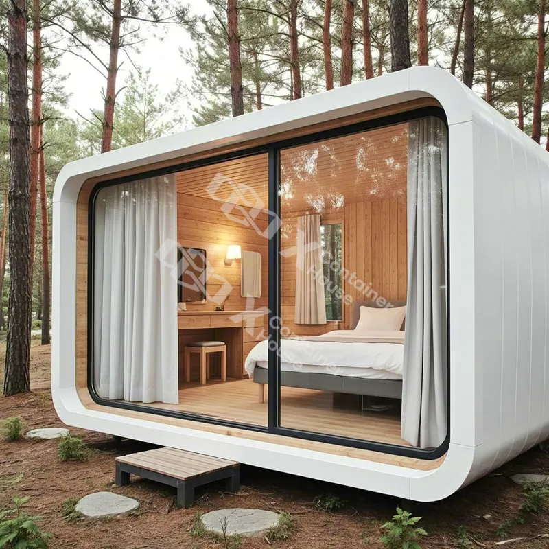 Safe Apple Capsule House Insulated Eco Living