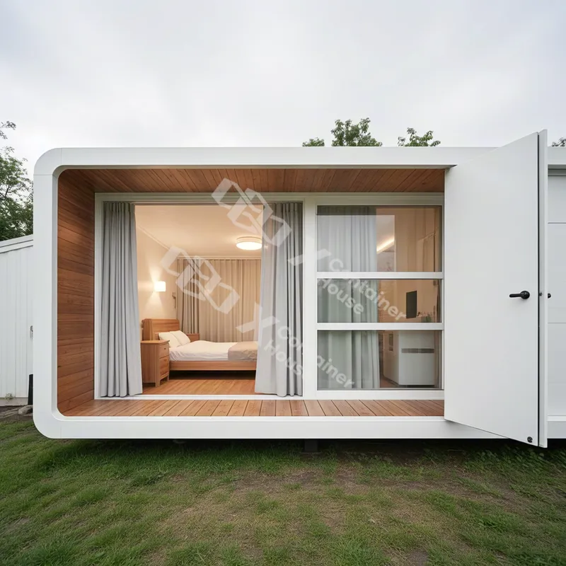 Green Living Apple Capsule Home Sustainable Materials Eco Design