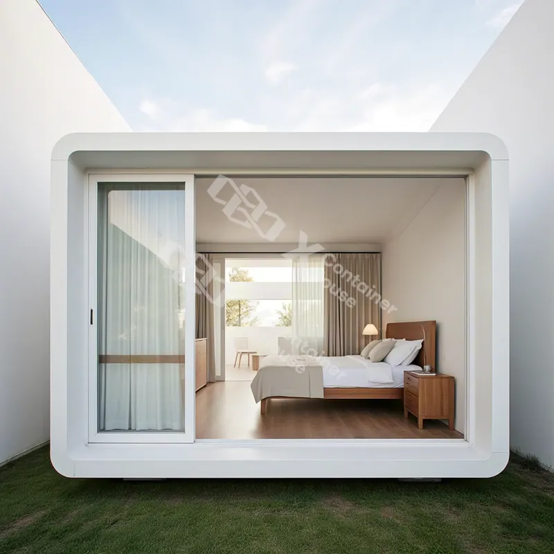 Urban Retreat Apple Capsule House Micro Living Comfort Design