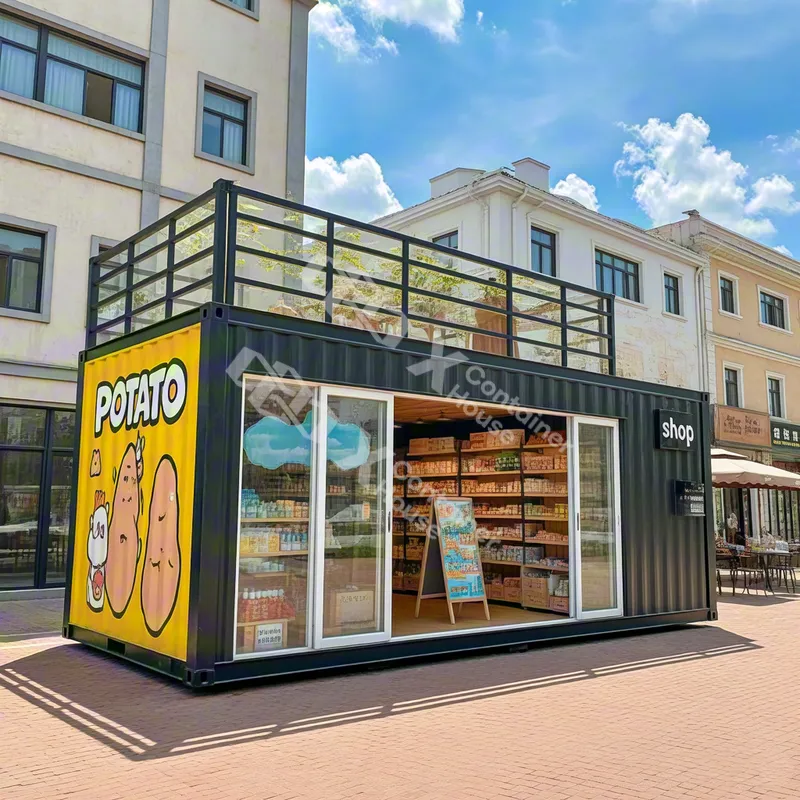 Luxury Shipping Container House Manufactured Homes For Sales