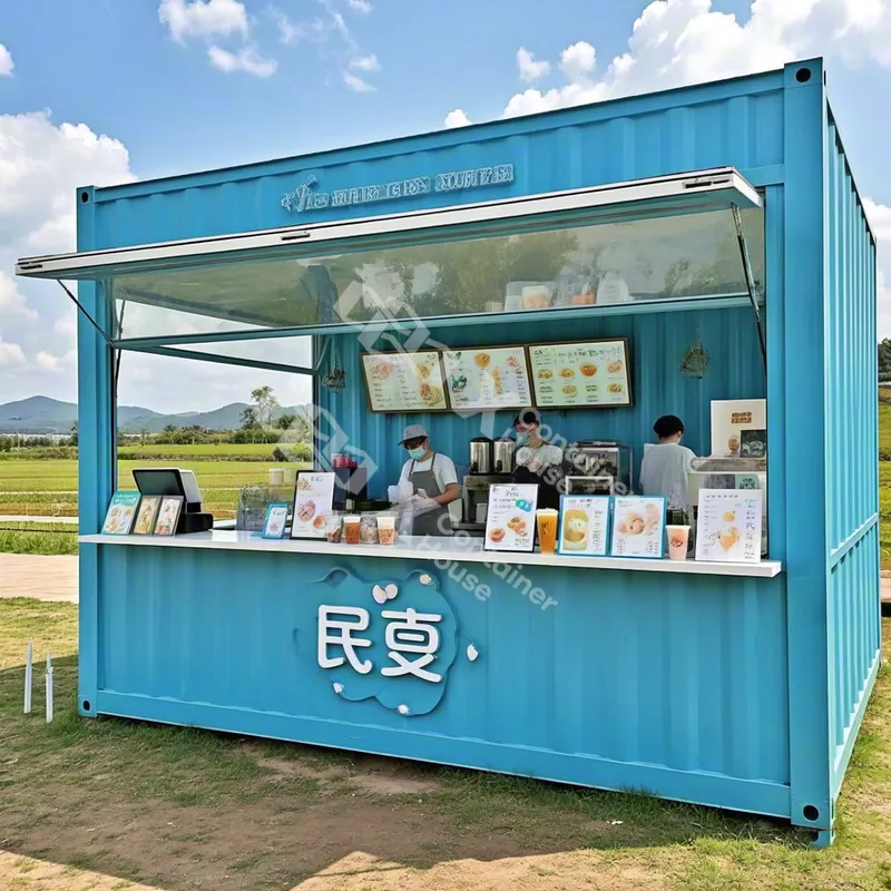 40ft Container House 20 Foot Container House Detachable Shop