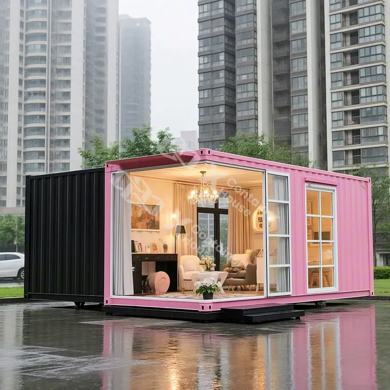 Manufactured Homes 40ft Container House Bungalow Houses