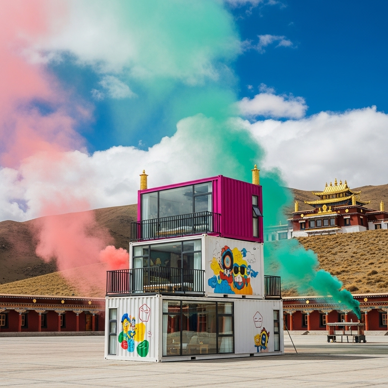 3 Bedroom Container House DIY Meeting Room Mobile Home