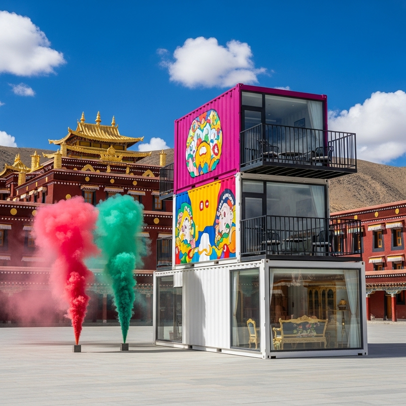 20ft Container House Single Wide Mobile Homes For Sale