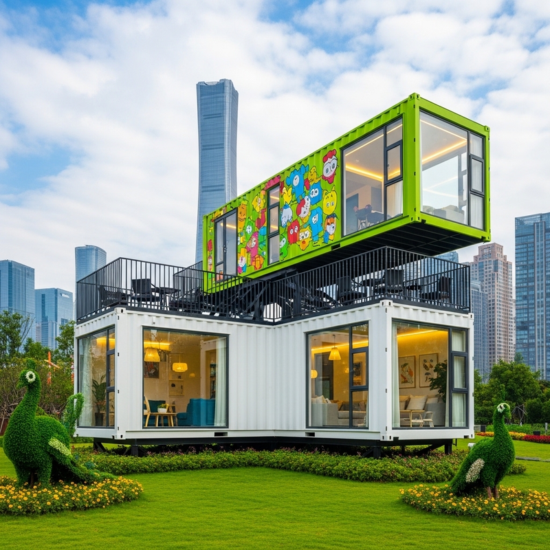 Manufacturer Affordable House Container Eco Friendliness