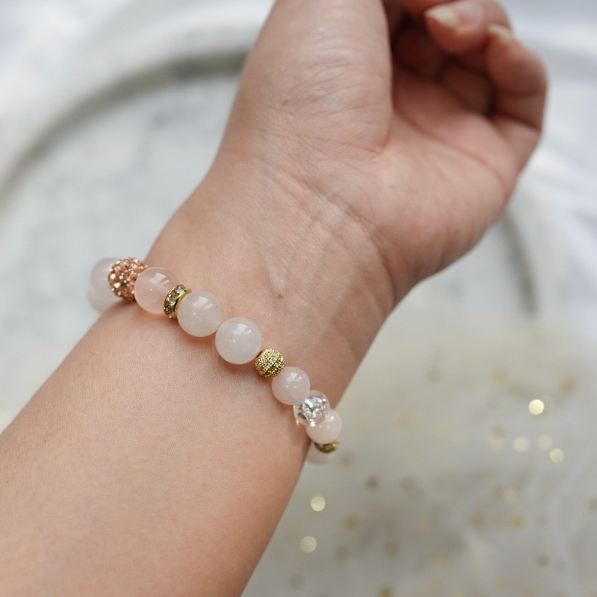 “Knight of Adoration": Goddess Venus Love Spell All-Natural Crystals Bracelet 