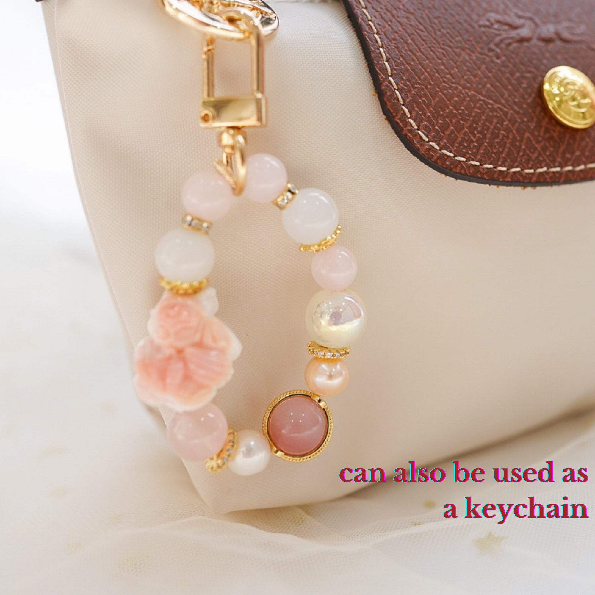 “Ma Foxy Beauté" : Love Reunion Reconciliation Spell-infused Crystal Bag Charm