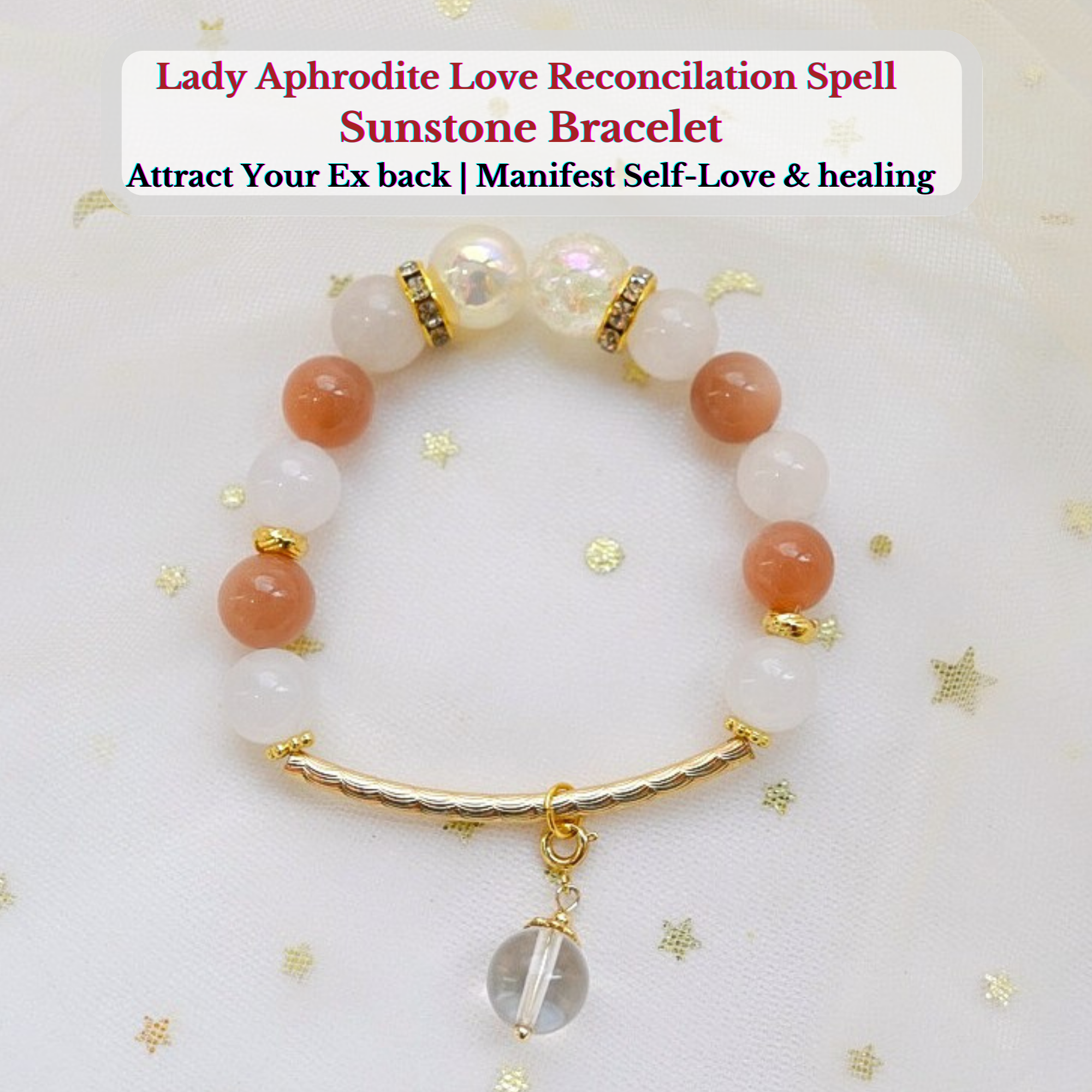 “Blush of the Goddess ” : Reconciliation Love Spell Bracelet