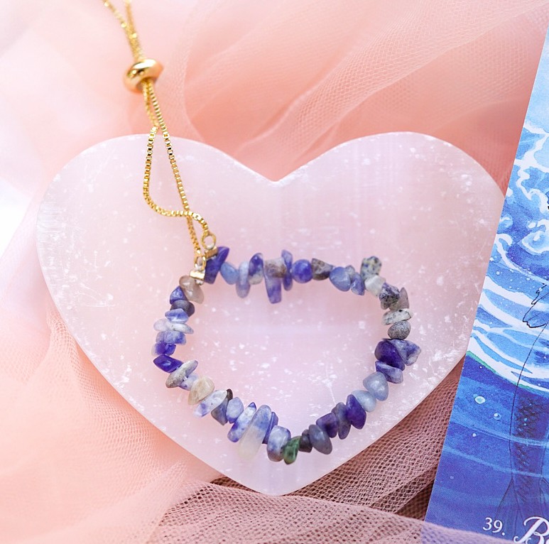 “Seas of Blue”: Lapiz Lazuli Amulet Bracelet