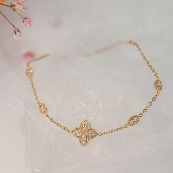 [Premium Spell Collection] The Ascendant Wealth Bracelet Four Leaf Clover