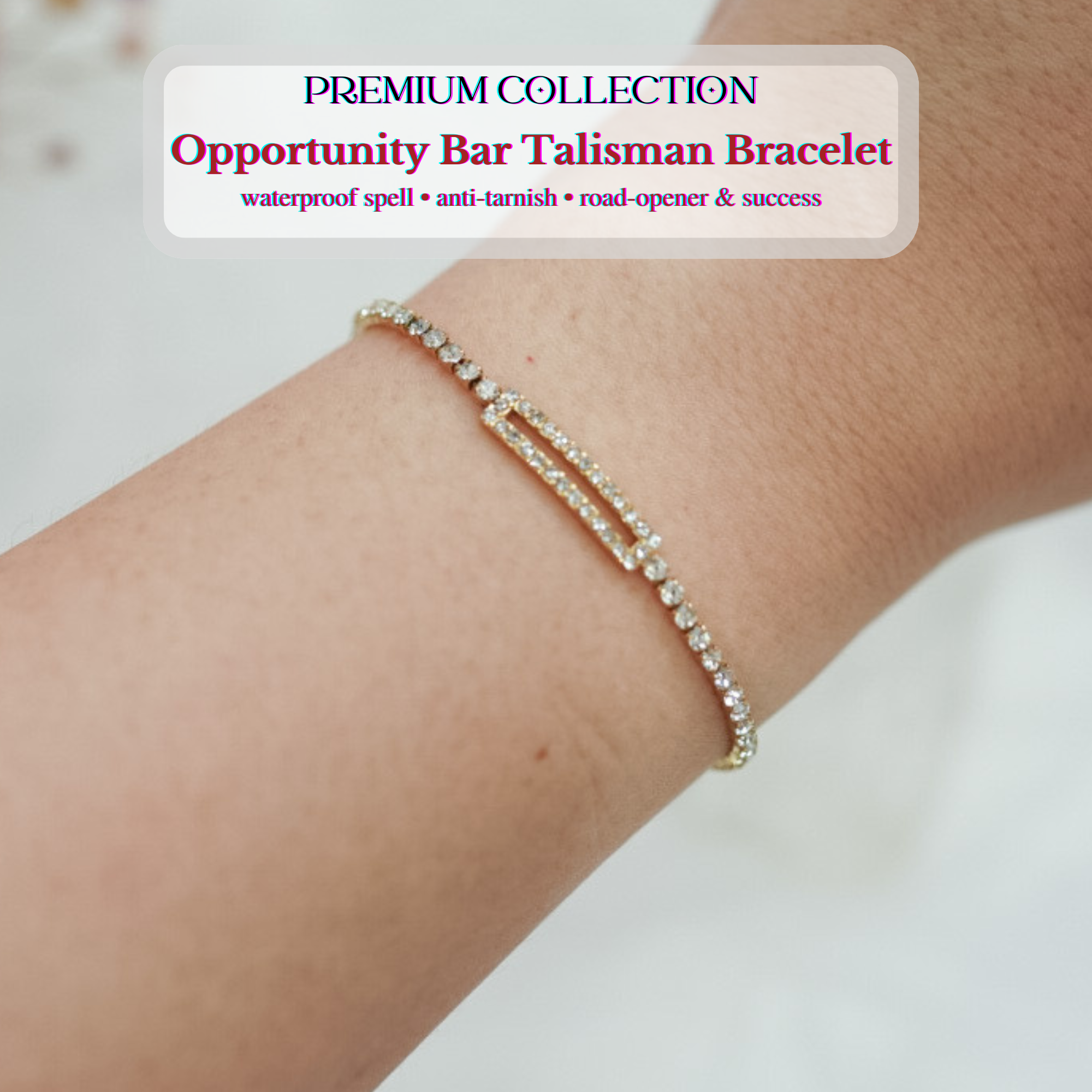 [Premium Spell Collection] Opportunity Bar Talisman Bracelet