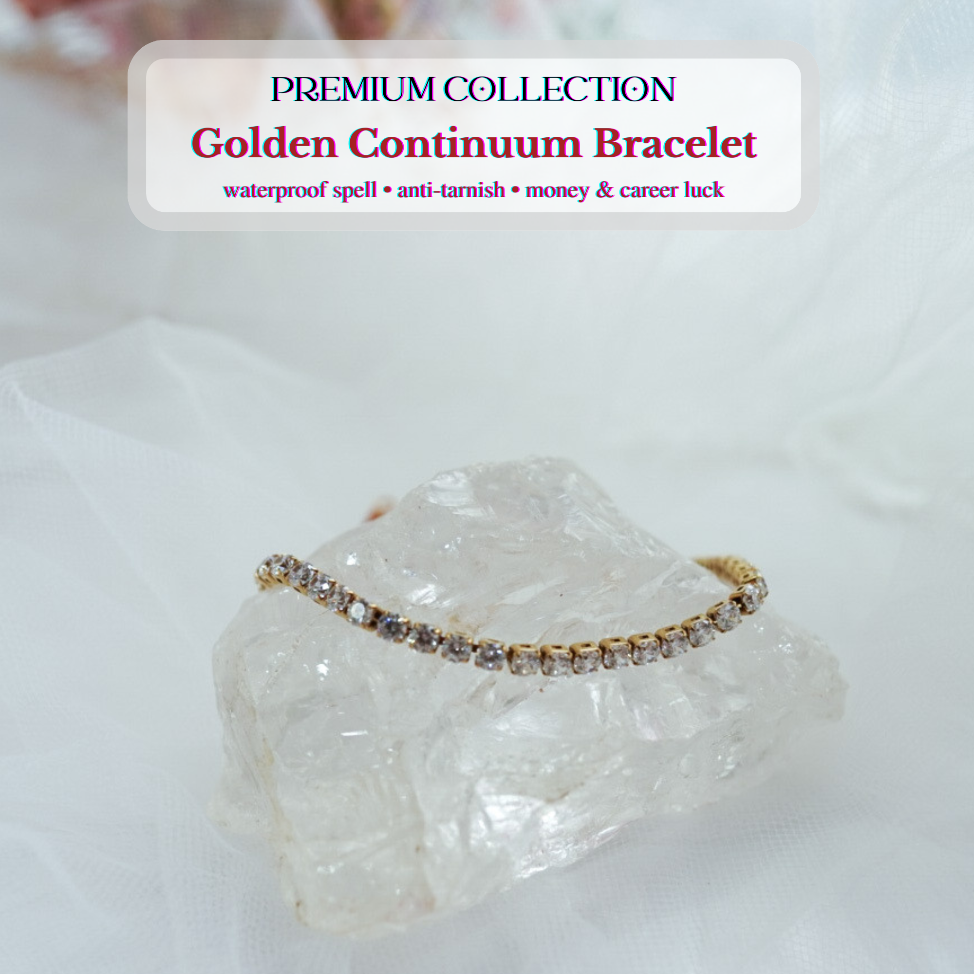 [Premium Spell Collection] Golden Continuum Bracelet