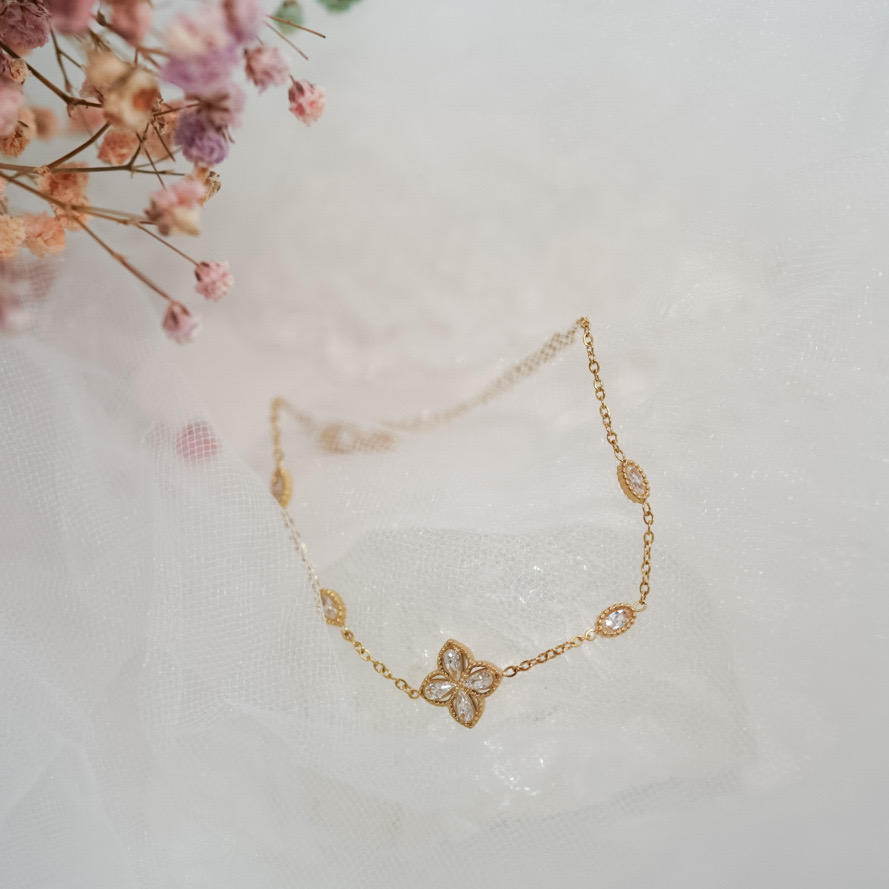 [Premium Spell Collection] The Ascendant Wealth Bracelet Four Leaf Clover