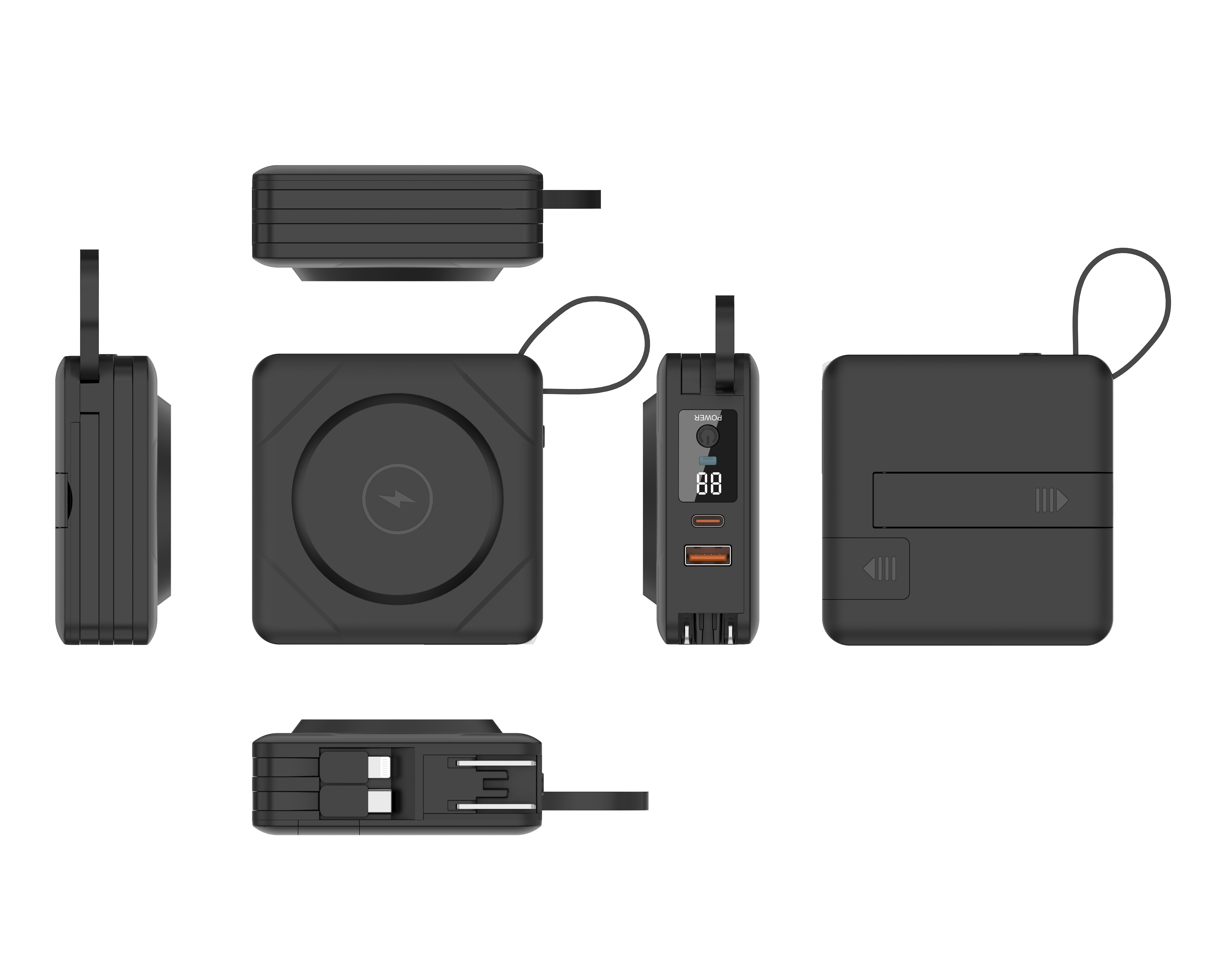 7-in-1 Wireless Charging Power Bank