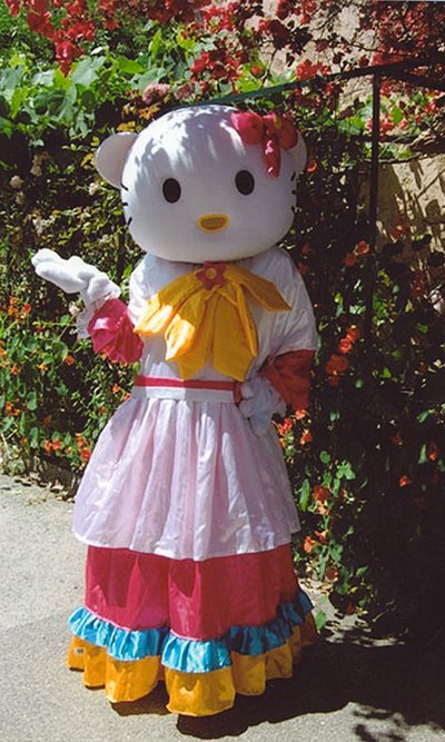 Location mascotte Hello Kitty