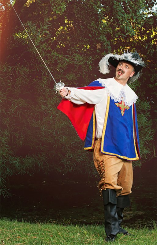 Location costume mousquetaire