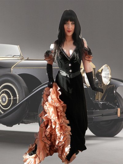 Location robe du soir 1900