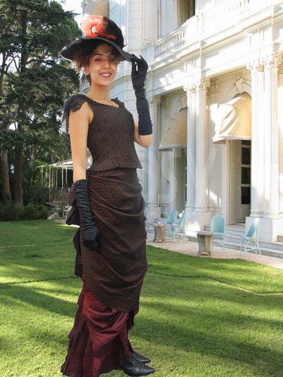 Robe 1900 belle époque