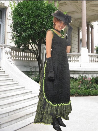 Robe 1900 belle époque