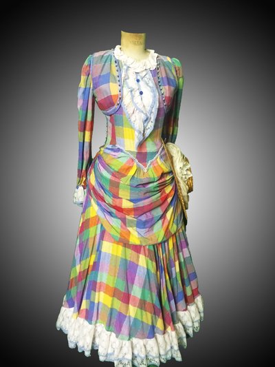 Location robe belle époque madras