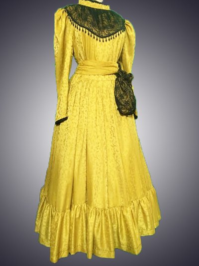 Location robe 1900 dorée