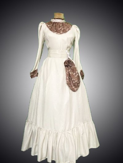 Location robe belle Epoque ivoire