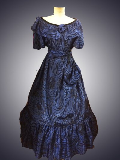 Location costume 1900 bleu