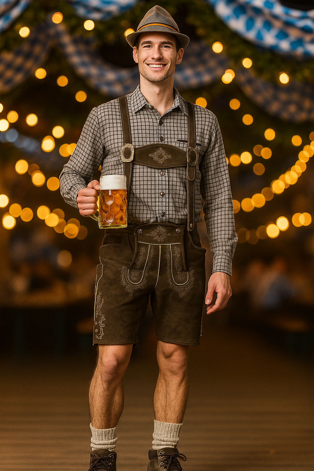 Costume bavarois traditionnel