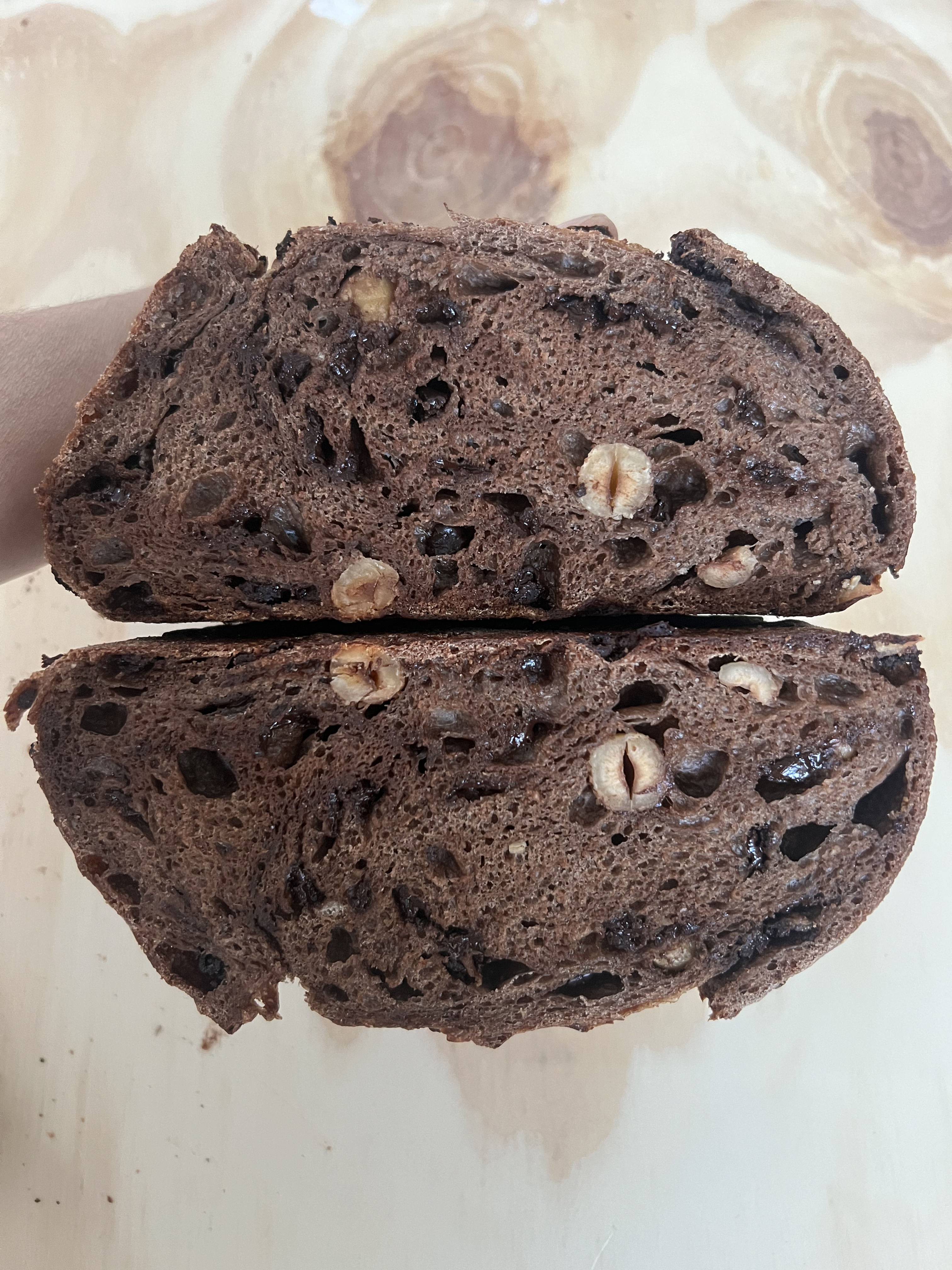EL DE CACAO CON CHOCOLATE Y AVELLANAS