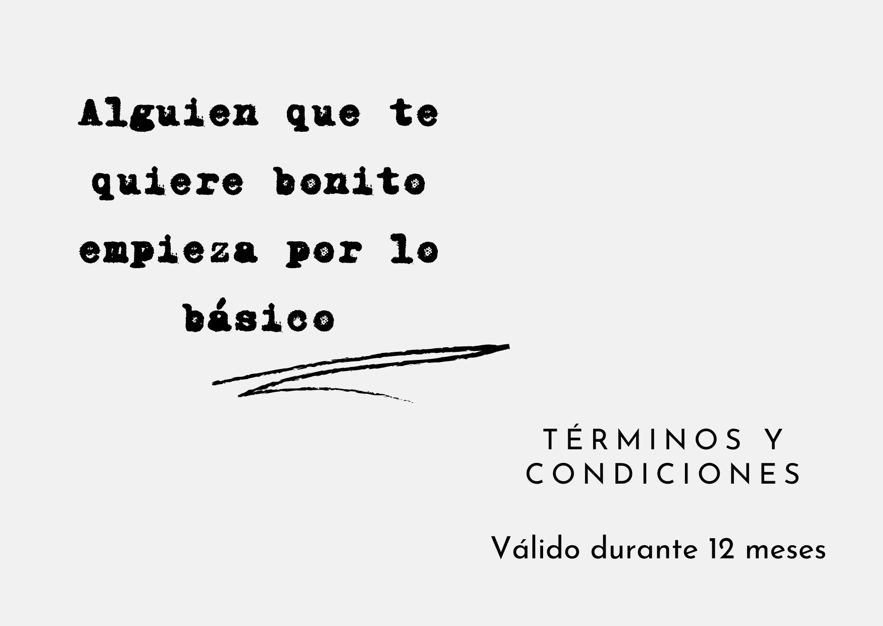 TARJETA REGALO
