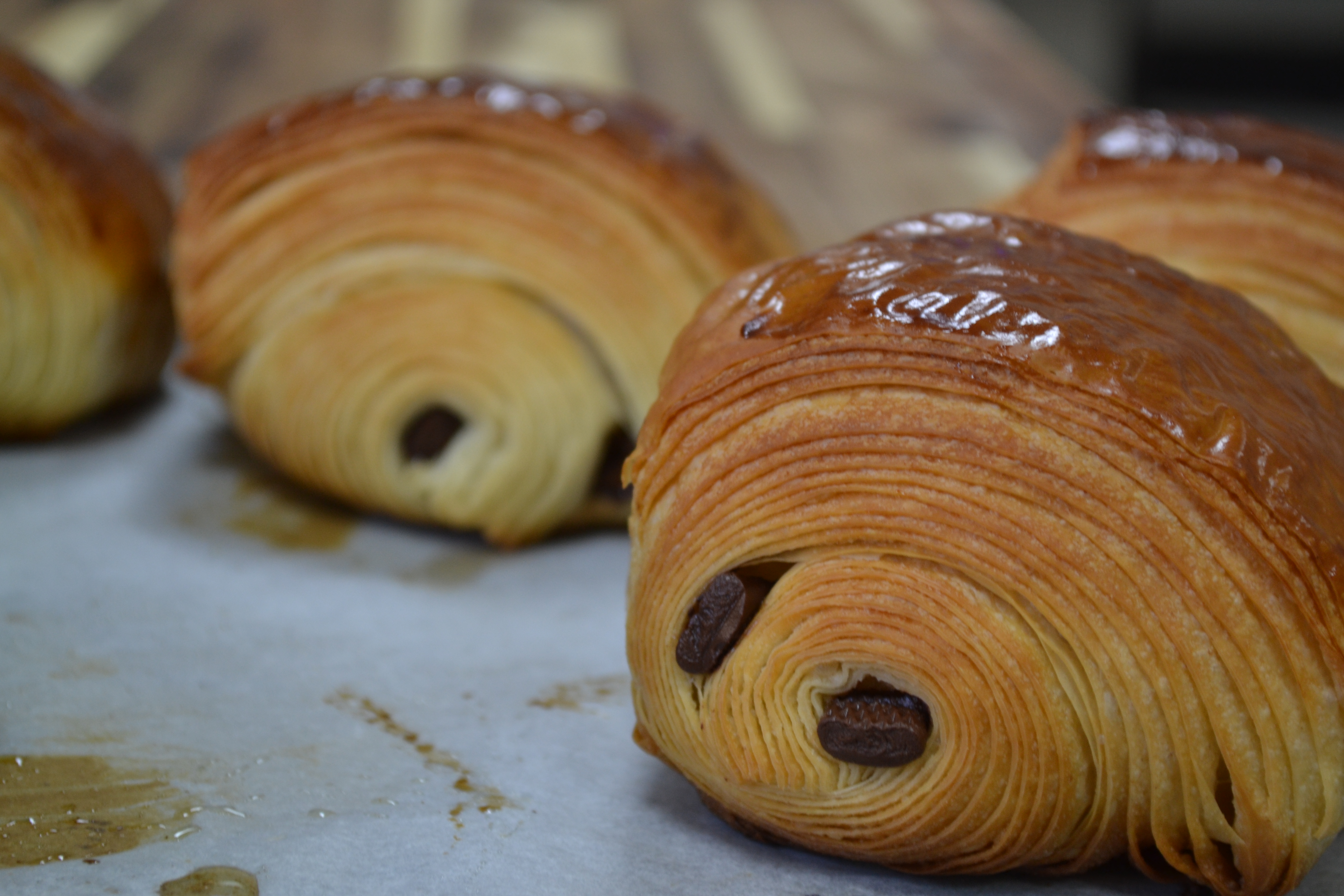 PAIN AU CHOCOLAT O "NAPOLITANA" ARTESANA DE  MANTEQUILLA