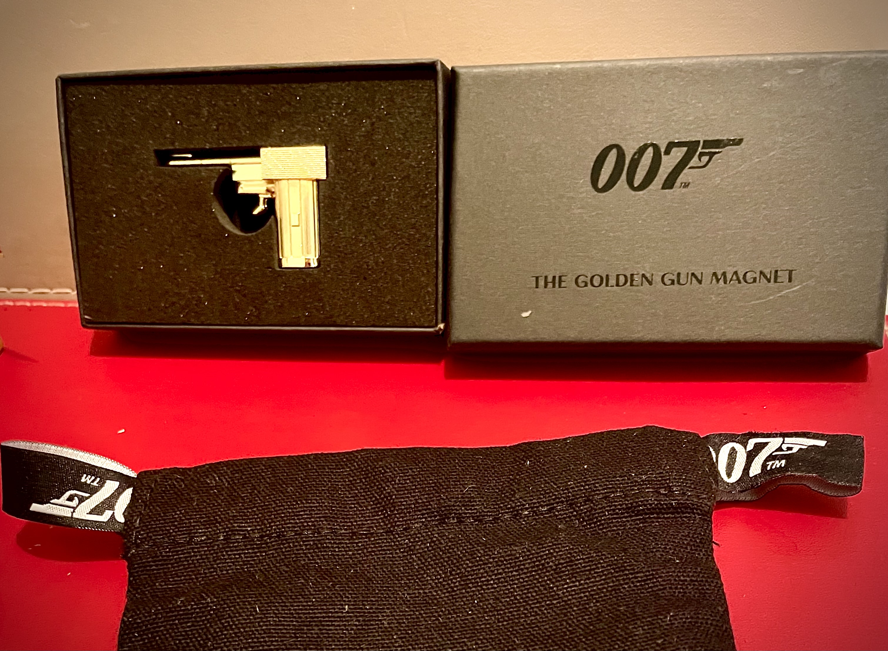 The Golden Gun Magnet