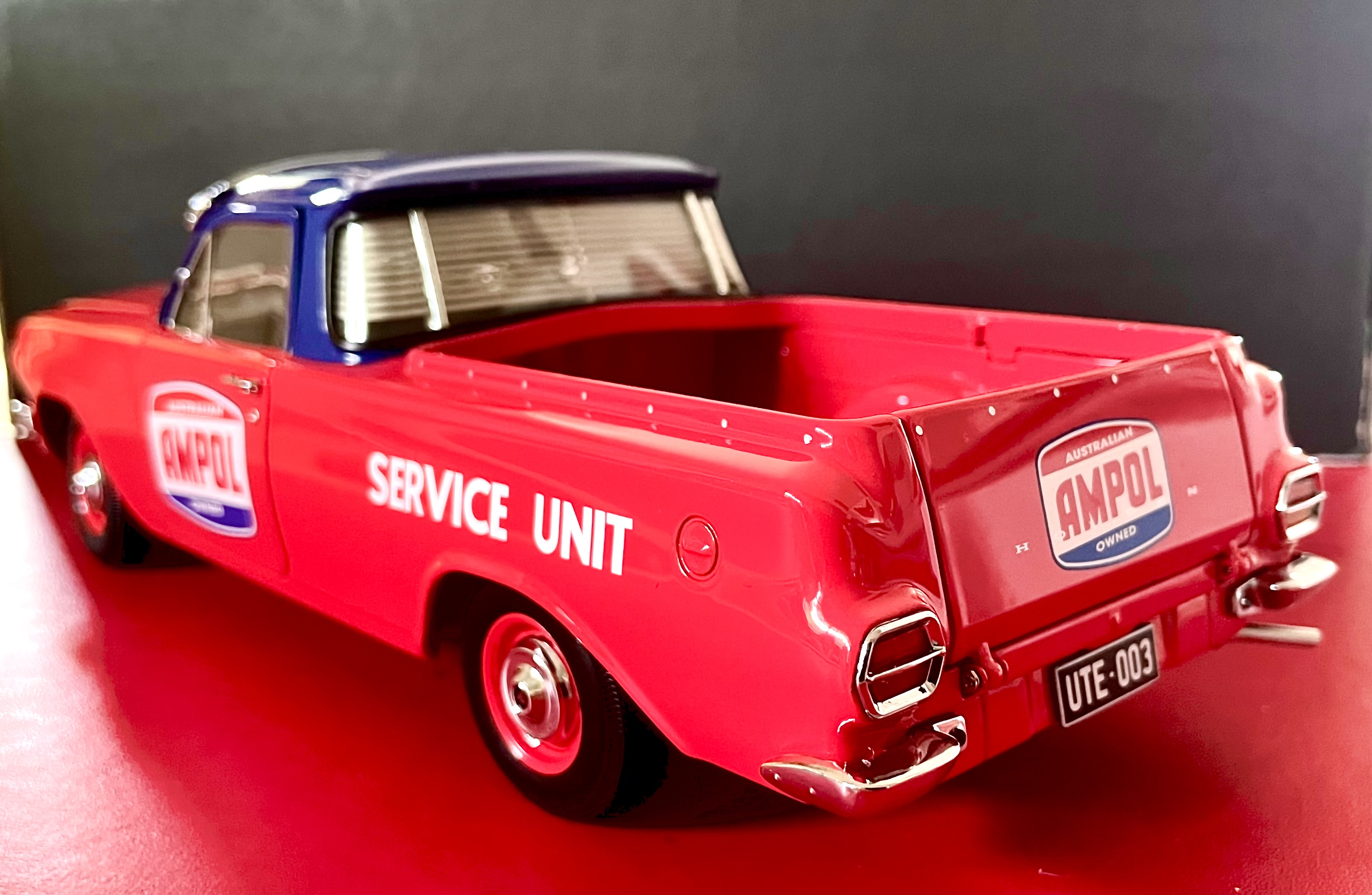 Vintage AMPOL Service Unit Toy Truck